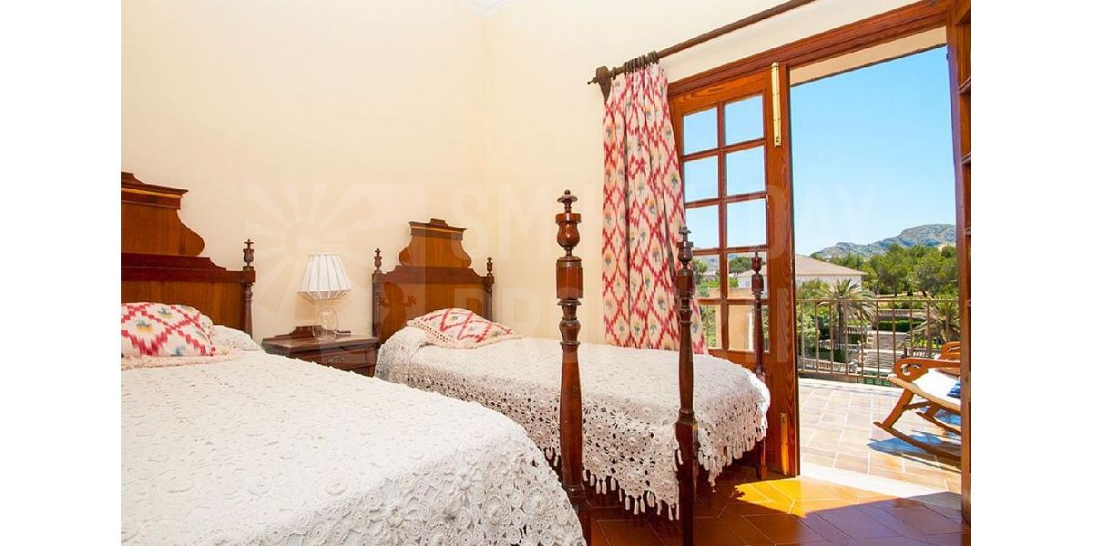 Dormitorio Doble con Vistas al Mar.