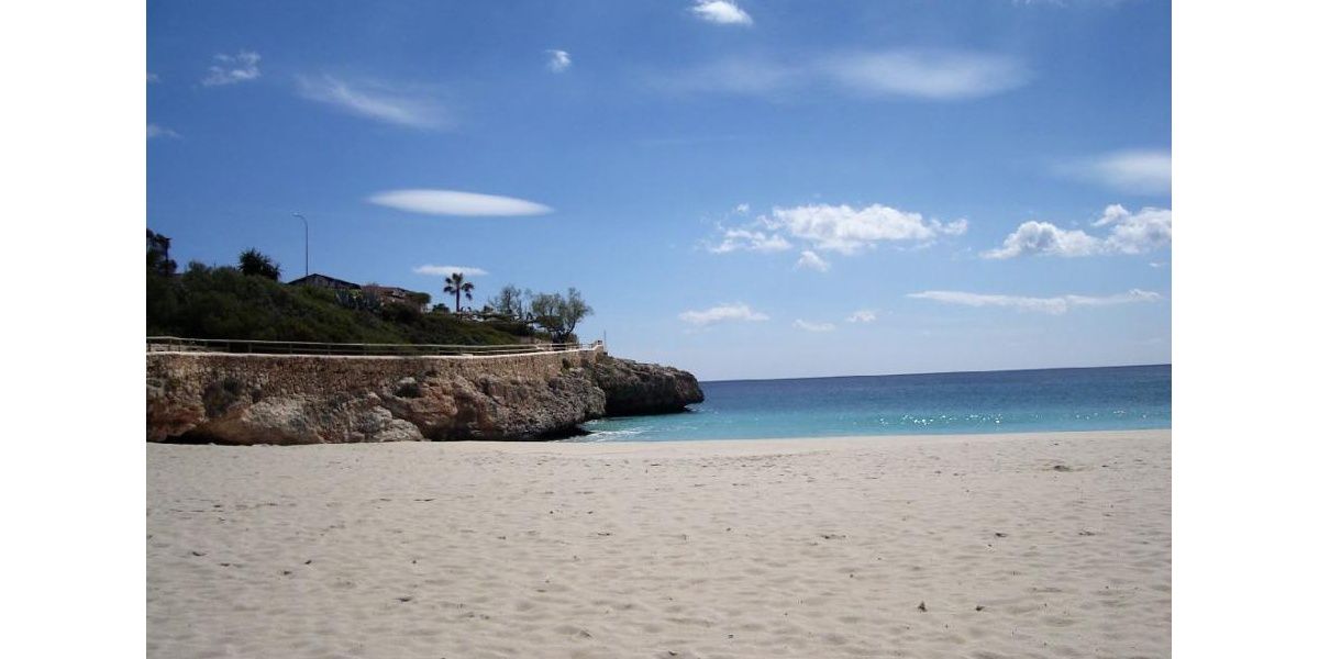 The Beach of Calas de Mallorca.